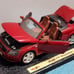 Maisto Audi TT Roadster 1:18 Scale Diecast Model Car MODEL Dark Red Convertible