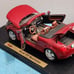 Maisto Audi TT Roadster 1:18 Scale Diecast Model Car MODEL Dark Red Convertible