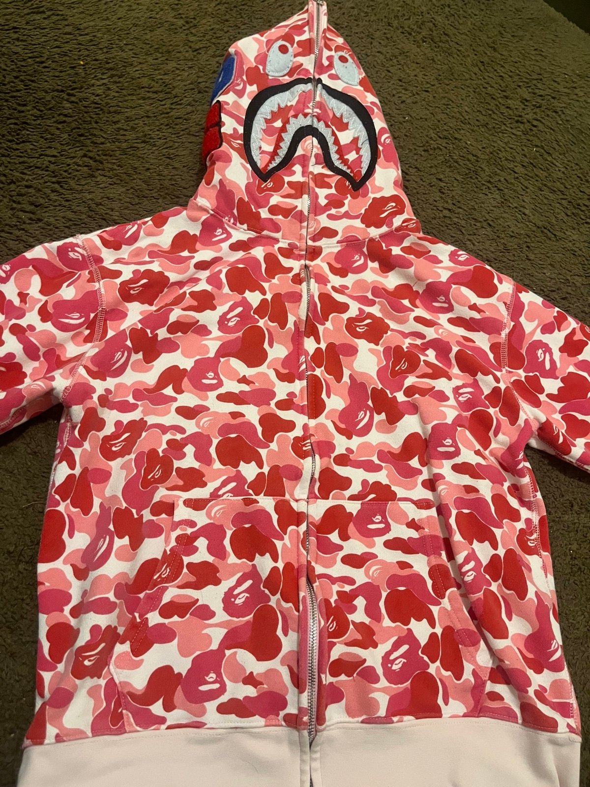 PINK Bape hoodie
