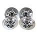 Golf Cart Hubcaps SS S Silver Caps 92400