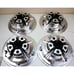 Golf Cart Hubcaps SS S Silver Caps 92400