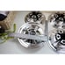 Golf Cart Hubcaps SS S Silver Caps 92400