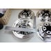 Golf Cart Hubcaps SS S Silver Caps 92400
