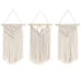 3x Small Boho Macrame Wall Hangings c721 NEW!