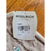 Woolrich Birch Sweater Vest Full Zip Women size Medium Knit Ramie Cotton Tan NEW