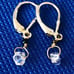 Herkimer diamond sterling earrings