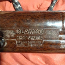 Clamco heat sealer 1933