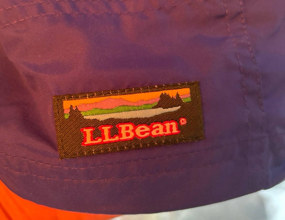 Rare unused vintage LL Bean rain jacket