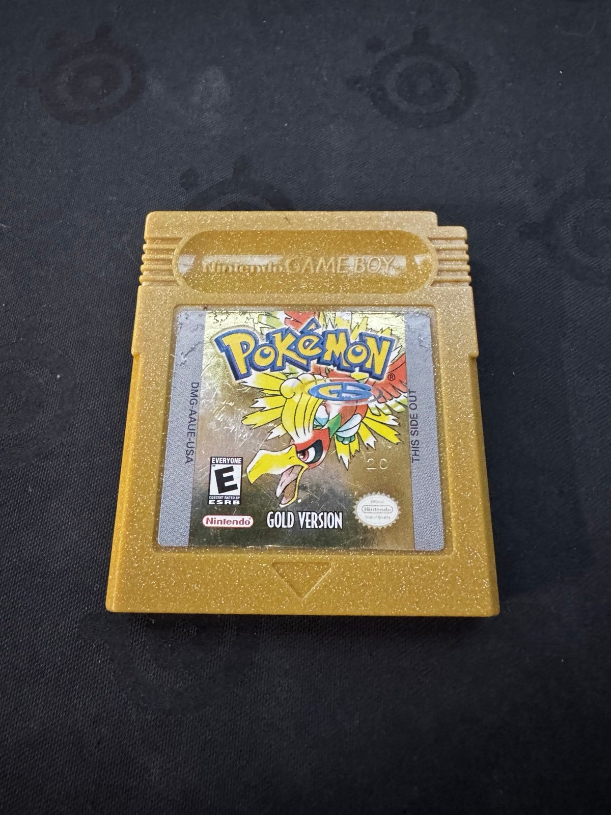 Authentic Pokemon Gold version (working) - Free Shipping