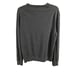Banana Republic Sweater Mens L Gray Silk Cashmere Luxury V-Neck Long Sleeve NWOT