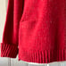 J. Jill Women’s Medium Mock Neck Sweater Pullover Cotton Wool Knit Front Pockets