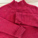 J. Jill Women’s Medium Mock Neck Sweater Pullover Cotton Wool Knit Front Pockets