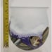 Robert Eickholt Signed 2002 Frosted/ Satin Purple Green White Art Glass Vase