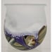 Robert Eickholt Signed 2002 Frosted/ Satin Purple Green White Art Glass Vase