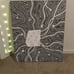Black/White Large Canvas Drawing