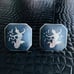 SIAM MEKKALA NIELLO STERLING CUFFLINKS