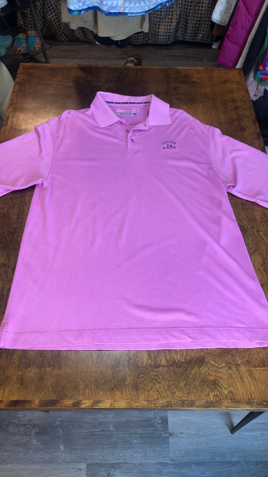 Cutter & Buck pink women’s polo shirt XL
