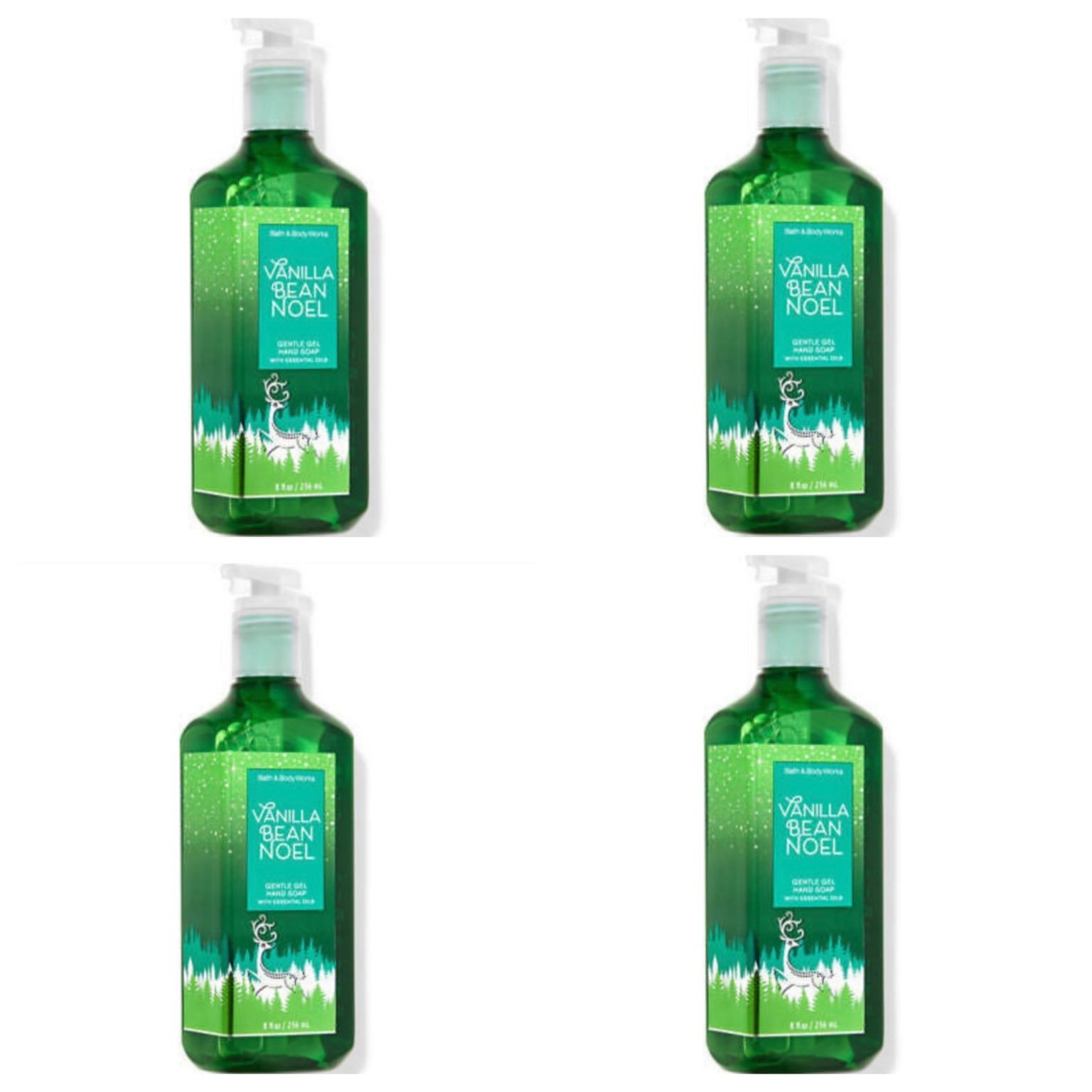 New Bath & Body Works Vanilla Bean Noel Hand Soap