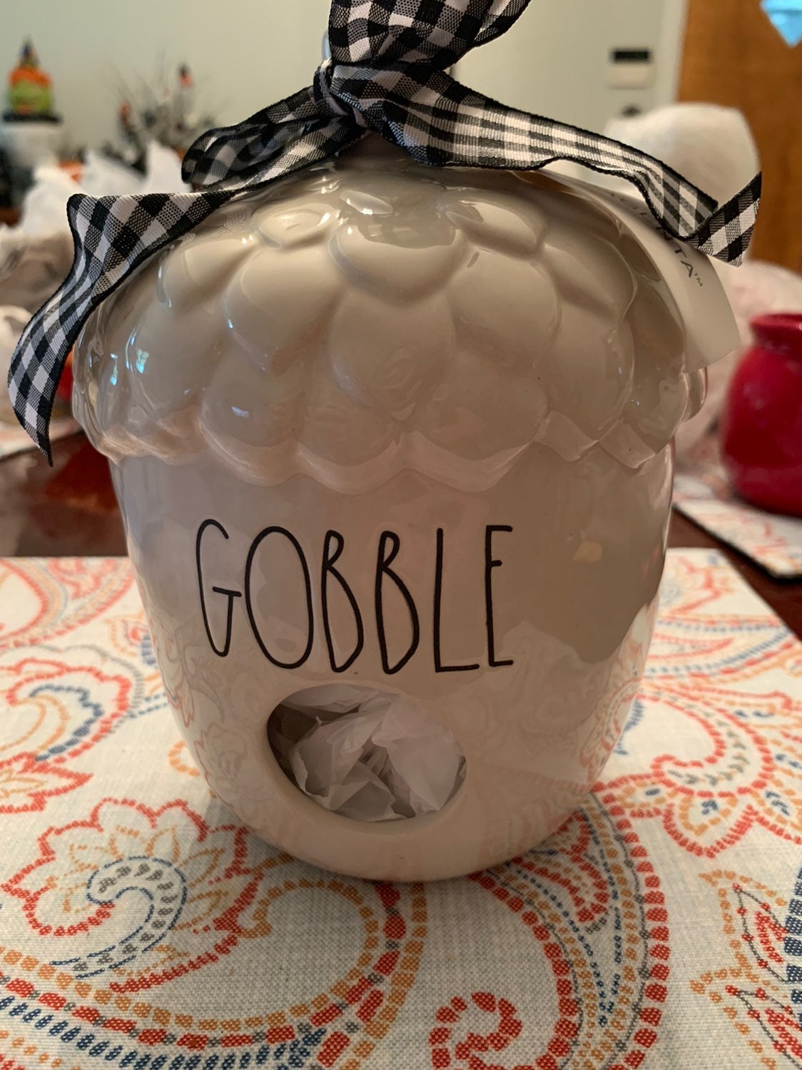 Rae Dunn Gobble Birdhouse