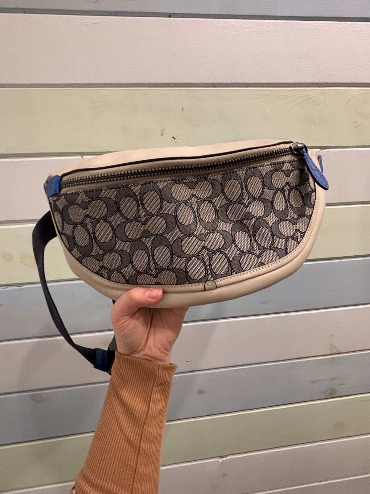 GENUINE COACH LEATHERWARE FANNY PACK BELT BAG