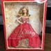2013 holiday barbie and 2014 holiday barbie