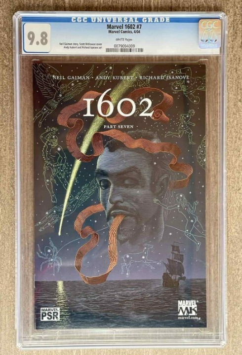 Marvel 1602 #7 MARVEL MODERN AGE COMIC BOOK 2004 GRADED CGC 9.8