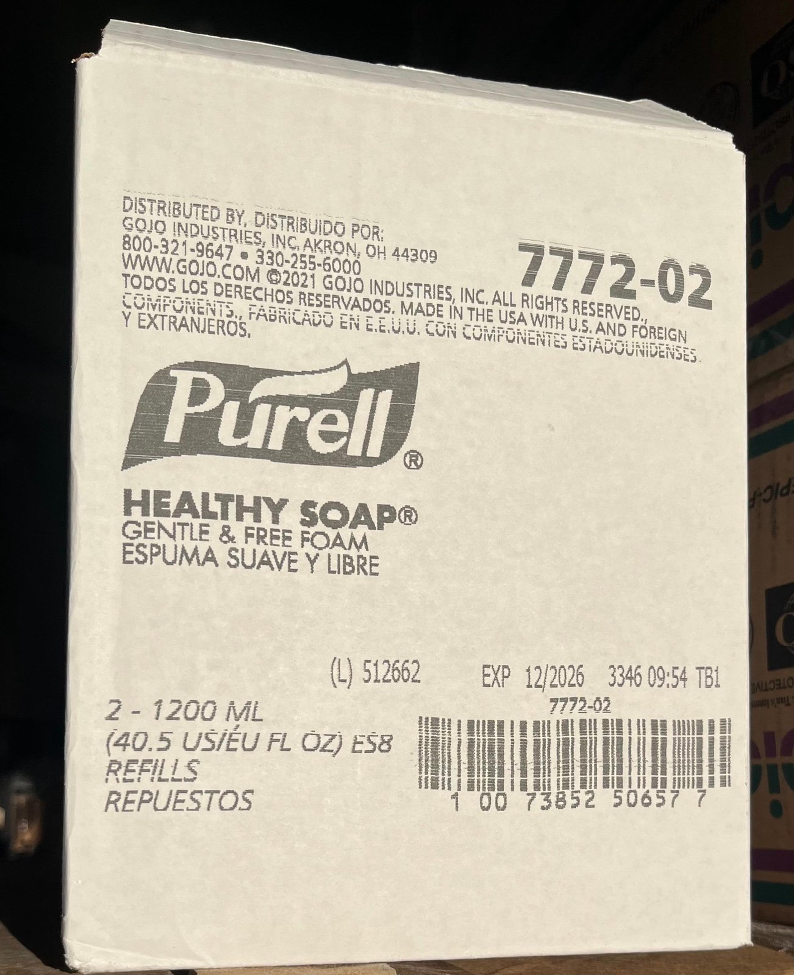 New purell healthy soap fragrance free 40.6 fl oz