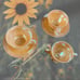Vintage Fire-King Ware USA Peach Lusterware 5-pc
