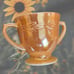 Vintage Fire-King Ware USA Peach Lusterware 5-pc