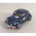 Pink-Kar Volkswagon Beetle Slot Car VW Vintage (Untested) Blue Made In Spain