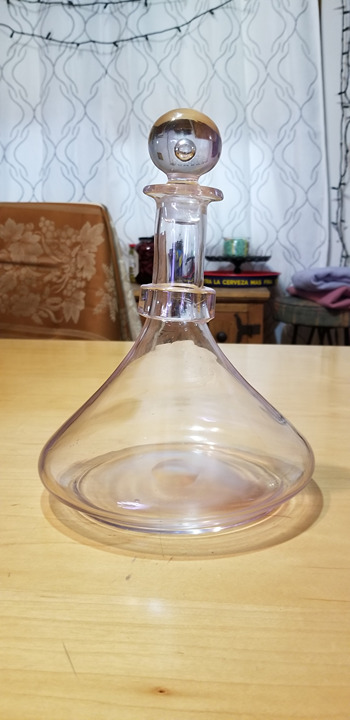 Vintage Glass Decanter