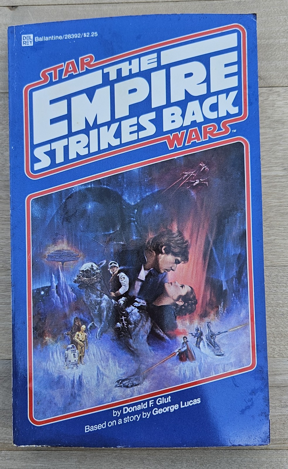 Vintage, Star Wars, The Empire Strikes Back, paper back, first edition, 1980