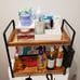 Bathroom Counter Organizer with Basket, Bathroom Organizers and Storage