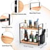 Bathroom Counter Organizer with Basket, Bathroom Organizers and Storage