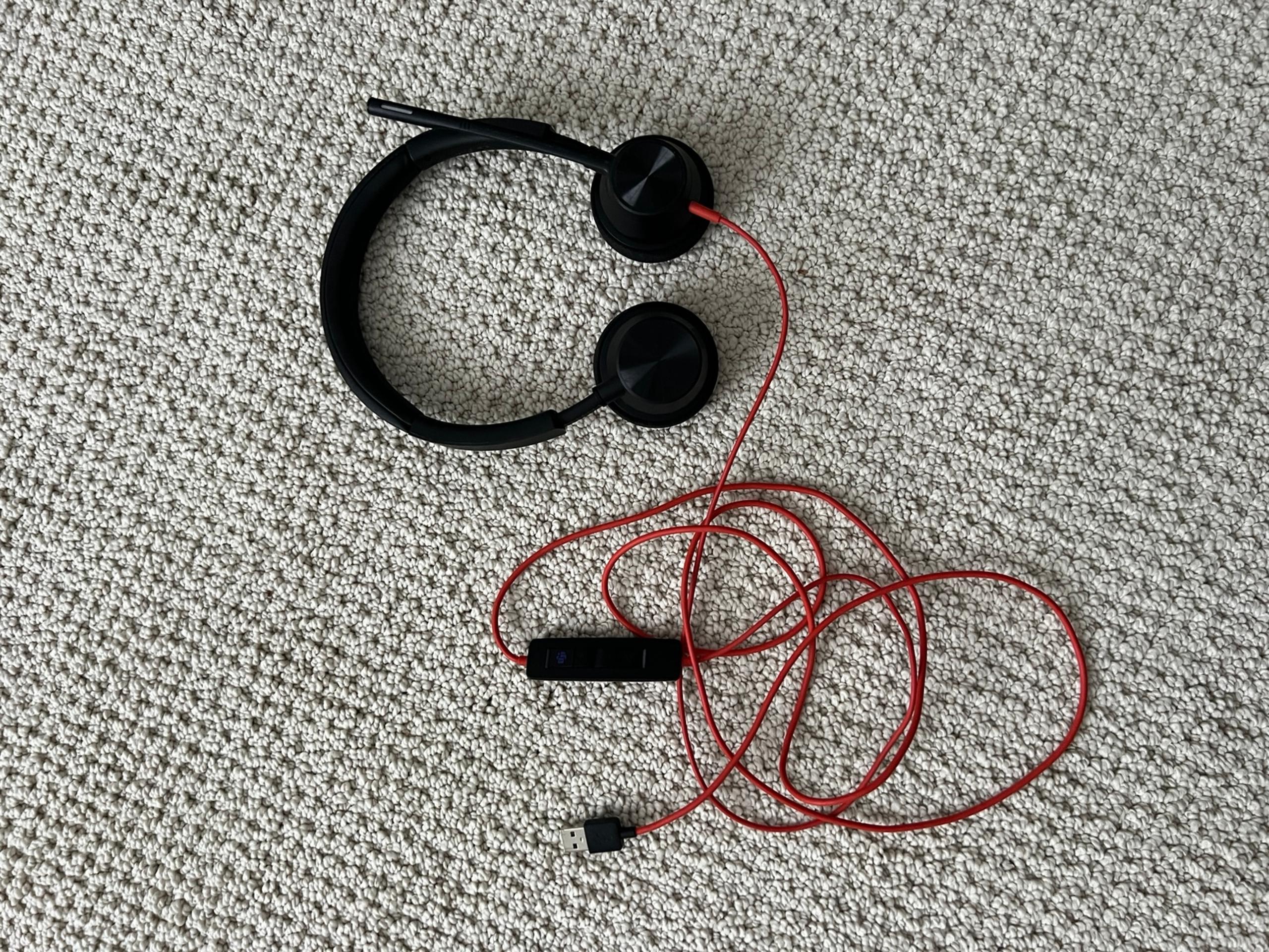Poly blackwire headset