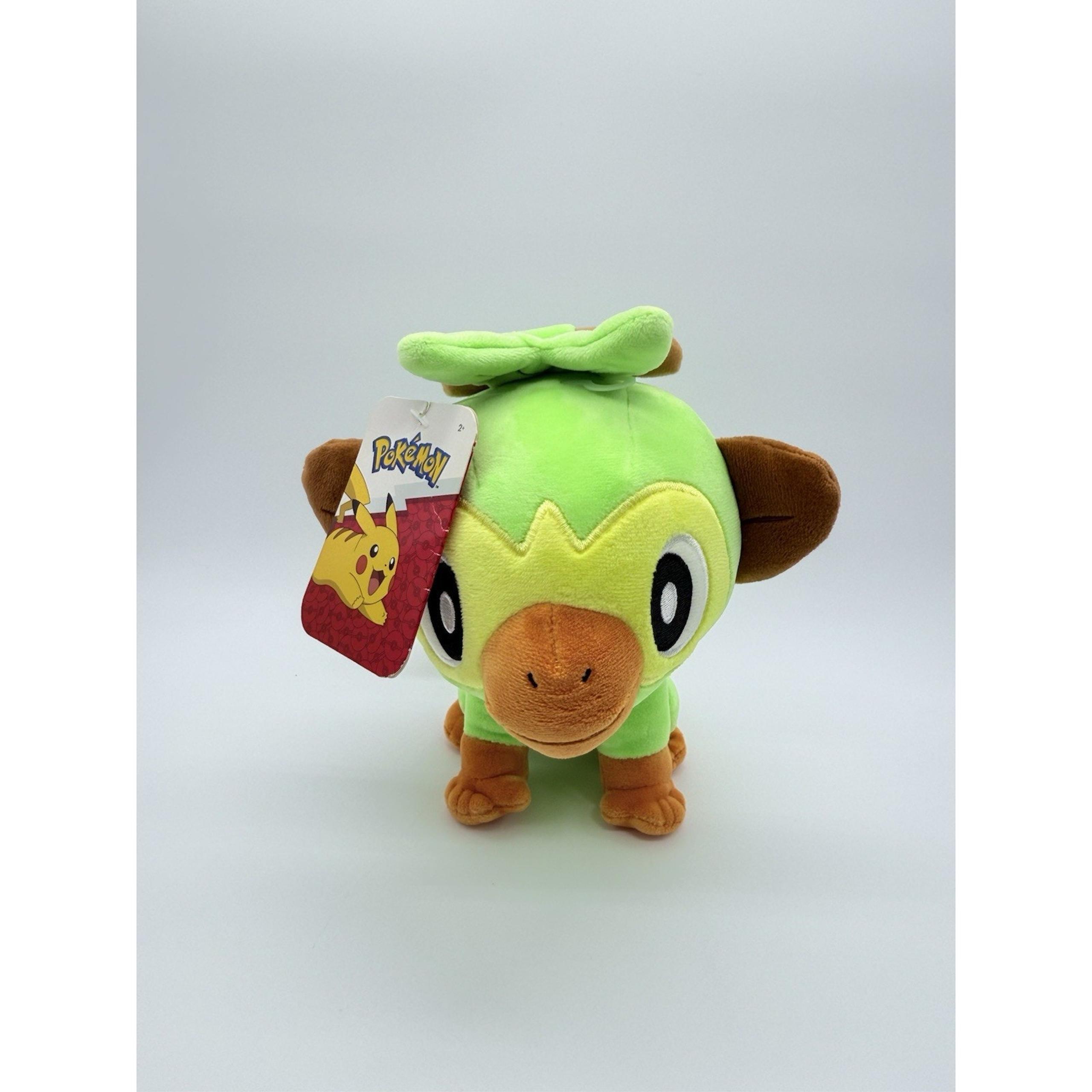Pokemon Nintendo Grookey Plush 8" Stuffed Toy 2022 Video Game Freak Monkey Green