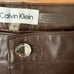 Calvin Klein Pants Women’s Brown Coffee Bean Faux Leather Straight Leg SZ.12 NWT