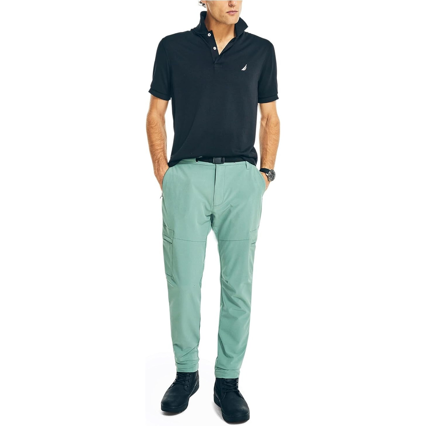 Nautica Men's Navtech Utility Pant, Size 42W 32L (NWT) color Seaside Fire