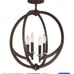 Quoizel Open Candle Bronze Chandelier