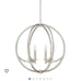 Quoizel Open Candle Bronze Chandelier