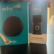 Echo Dot and ring doorbell