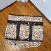 EC LeSportSac Hearts Everywhere Weekender Travel Bag, Lightweight Brown/Beige