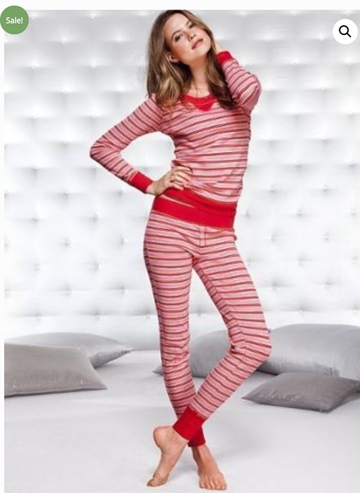 Victoria's Secret Fireside Thermal Long Jane Matching Set