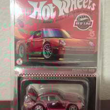 Hot wheels exclusive red porsche 959 red line club