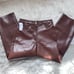Aritzia Wilfred The Melina Cropped Pant Cognac Size 4