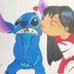 Lilo & Stitch homemade painting