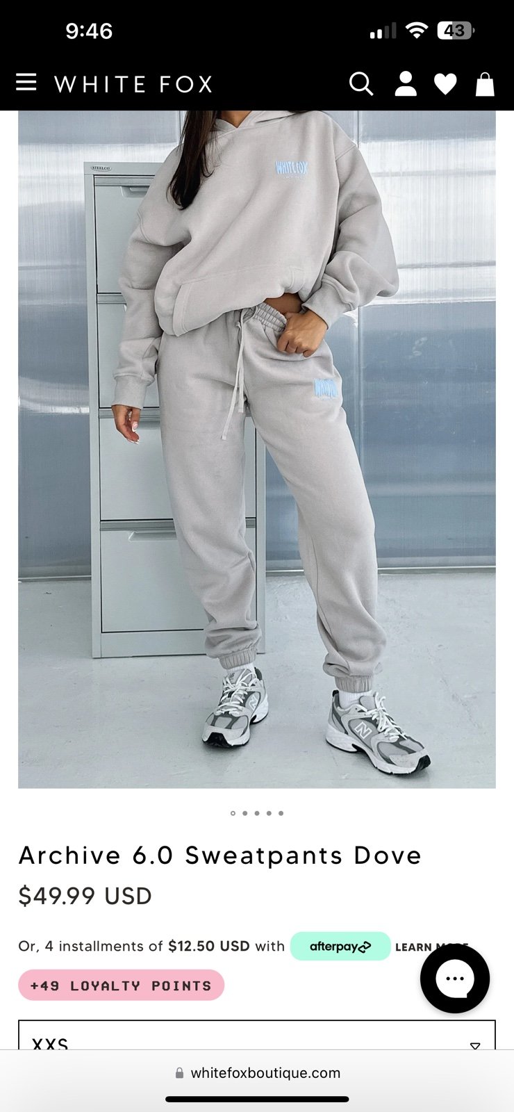 White Fox Boutique Women’s Sweatpants