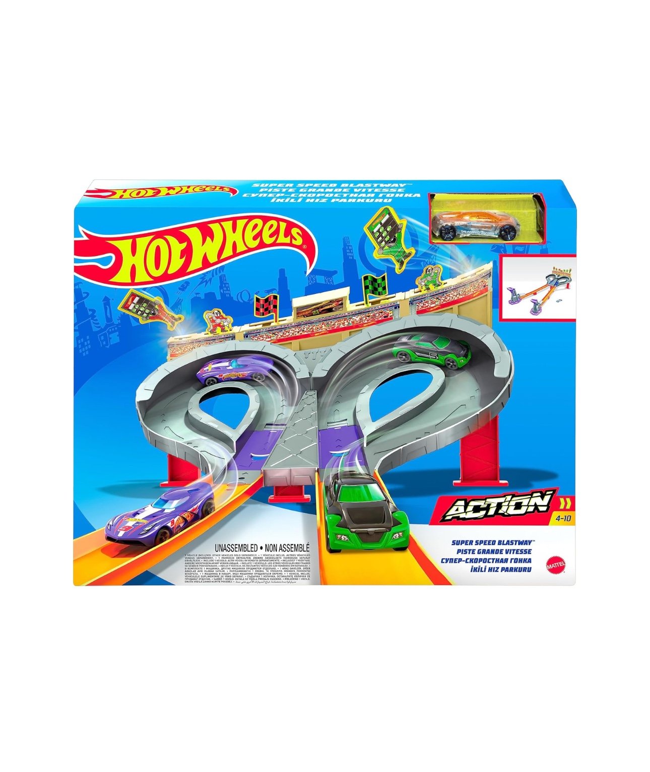 Hot Wheels Super Speed Blastway Playset