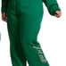 Vs pink boyfriend pants long sleeve tee full zip hoodie green gold script logo