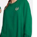 Vs pink boyfriend pants long sleeve tee full zip hoodie green gold script logo